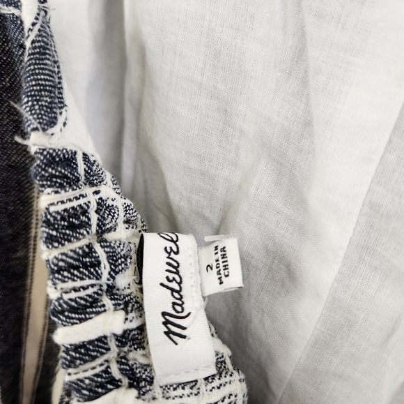 Madewell Stripe Linen Blend Jumpsuit - Picture 8 of 9